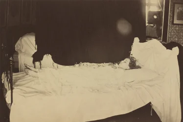 Deathbed Study of Adeline Grace Clogstoun, 1872
