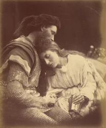 Parting of Sir Lancelot and Queen Guinevere