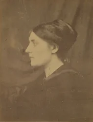 Unidentified Woman in Profile