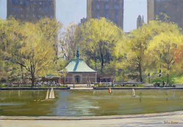 The Boating Lake, Central Park, New York, 1997