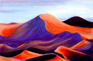 Vibrant Desert Dunes