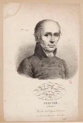 Institut Royal de France. Académie des Beaux-Arts. (Architecture.) Percier, (Charles.) Member of the Legion of Honor. Born in Paris, August 22, 1764 - Elected in 1811.