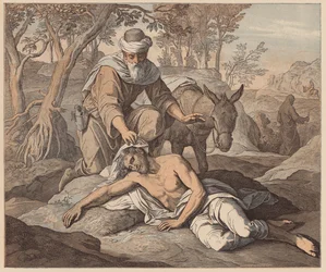 The Good Samaritan, St Luke, X, 33, 34