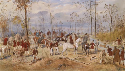 Fox Hunting, c. 1890