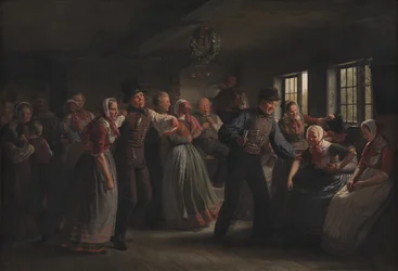 A Country Dance in the Hedebo District, Zealand