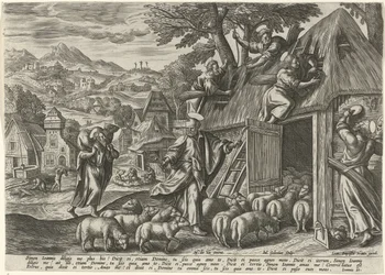 Peter as the Good Shepherd (Parable of the Good Shepherd)