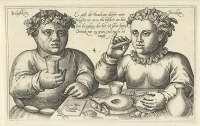 Glutton and Drunkard (Wordplays on the Relationship Between Man and Woman)