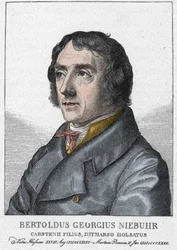 Barthold Georg Niebuhr 1776 - 1831, German historian - Portrait of Barthold Georg Niebuhr German historian (Copenhagen