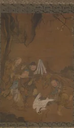 Dancing Immortals and Crane