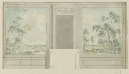 Design Drawing for a Room Wall