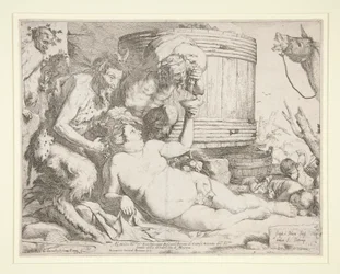 Bacchanal (Drunken Silenus)