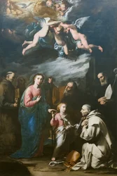 Earthly Trinity with the Eternal Father