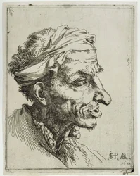 Small grotesque head