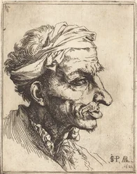 Small Grotesque Head