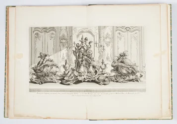 Design for Centerpiece and Two Tureens for the Duke of Kingston in 1735, Plate 115 in 