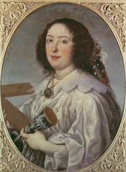 Portrait of Vittoria della Rovere as St. Helena, 1669