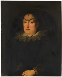 Portrait of Maria Maddalena of Austria as a Widow