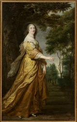Portrait of Marie Louise Gonzaga, Queen of Poland