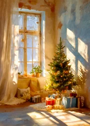 Cozy Christmas Morning