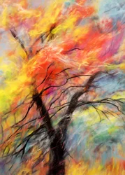 Vibrant Autumn Tree