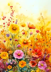 Vibrant Wildflower Meadow