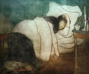 Woman in Bed