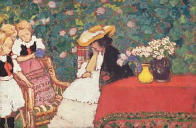 Woman with Three Girls, c.1909