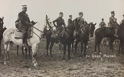 Album Jack Bosio - War Campaign 1917-1920: Military mission in Poland (Warsaw - Posen) March-April 1919, a horse battery in Posen (Poznan)