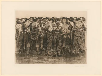 The Prisoners (plate 7 from “Peasants