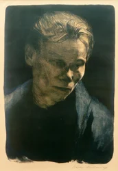 Bust of a Working Woman