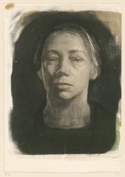 Self-Portrait en Face (2nd State)