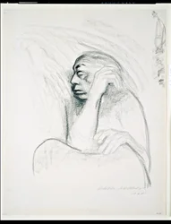 Self Portrait with Hand of Death