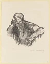 Seated Worker