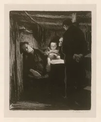 Death (Sheet 2 from “A Weavers