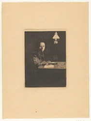 Self-Portrait at the Table