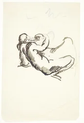 Study for Leda with the Swan