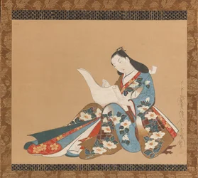 Courtesan Writing a Letter