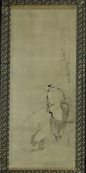 Triptych of Zhou Moushu, Xiwangmu, and Taigong Wang