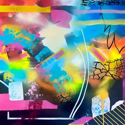Vibrant Abstract Energy