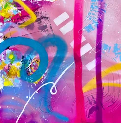 Vibrant Street Art Splash