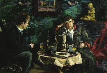 The actor Tobias Sorensen and Ola Voss