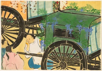 Flowers of a Hundred Worlds: Flower-draped Carts