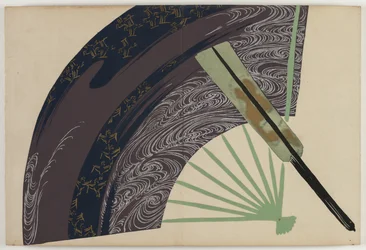 Flowers of a Hundred Worlds (Momoyogusa): Folding Fans