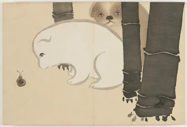 Flowers of a Hundred Worlds (Momoyogusa): Puppies