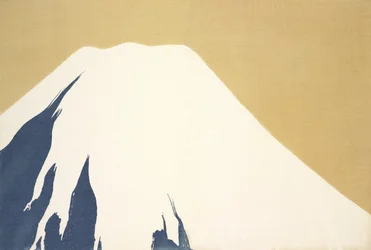 Mount Fuji, from Momoyo-gusa