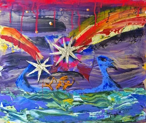 Cosmic Serpent Warriors