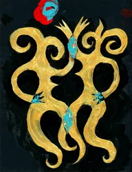 Intertwined Golden Forms