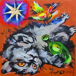 Mischievous Cat