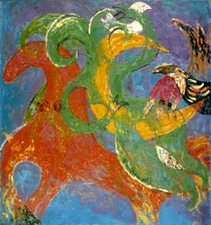 Vibrant Abstract Animals