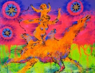 Vibrant Mythical Wild Ride